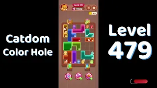 Catdom Color Hole Level 479 Screenshot