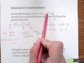 Transformations on Polynomials
