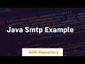 java smtp example