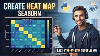 How to Create a Heat Map in Seaborn Python Data Visualization Tutorial