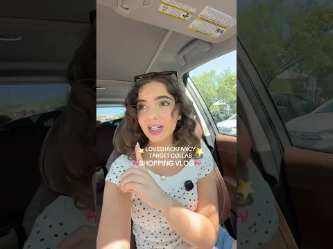 SHOPPING WITH ME!🎀⭐️loveshackfancy x target collab! #shoping #shopwithme #target