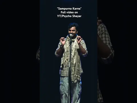 India Tour is live of bookmyshow 🤍link in description #abhimunde #motivation #karnashayari #karna