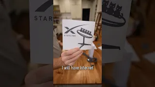 Unboxing STARLINK Internet 