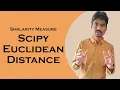 Scipy Euclidean Distance in Python Text Similarity Measure