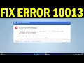 How To Fix Error 10013 an Attempt Was Made to Access a Socket in a Way Forbidden by Its Access