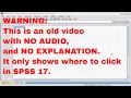 2 - How to obtain a simple Linear Regression equation with SPSS no