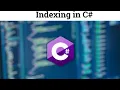 9 indexing in c IndexOf function in c substring function in c what is Indexing in c