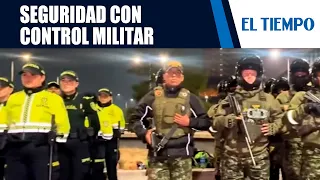Pdte. De La Espriella y alcalde Galán refuerzan seguridad con control militar tras operación Kratos