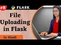 file uploading flask Hindi flask tutorial