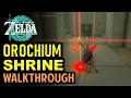 Orochium Shrine Puzzle Courage to Fall Walkthrough Legend of Zelda Tears of the Kingdom