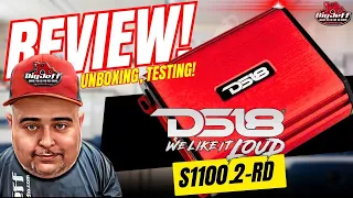 Download Unboxing \u0026 Testing the DS18 S1100.2 Red Amplifier - Big Jeff Audio Review! Power You Won't Believe! MP3