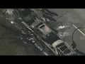 Car carrier fire on access ramp backs up I-85 I-285 in DeKalb