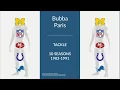 Bubba Paris Football Tackle