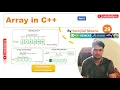 CPPB29 Array in C Need of Array Array Initialization Master C Programming with Examples
