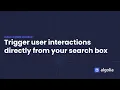 Setting up a search bar to enable dark and light mode
