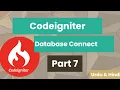 Codeigniter Connect to Database Learn Codeigniter Urdu Hindi Part 7