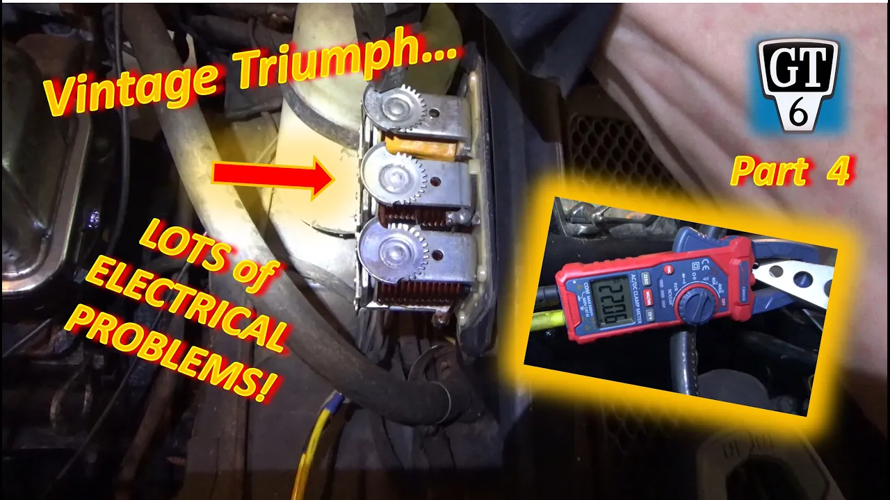 (Pt 4- LOTS of Electrical Problems!) '67 Triumph GT6 (Labor Day Special)