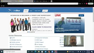Checking your paystub on usps lite blue