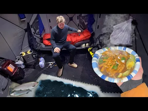 3 Days Ice Camping with a Giant Useless Hole - Tortilla Soup