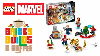 Lego Marvel 76267 Avengers Advent Calender 2023 Unboxing Speed Build