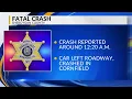Man dead after crashing into a Sheboygan County cornfield