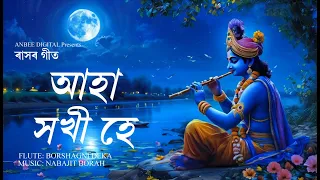 aha xokhi he brindabone jao instrumental rash sangeet devotional song flute