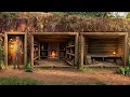 Lagu Building a Warm and Cozy Dugout on Cliff for Survival. Bushcraft, Survival