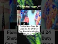 Florida Man Fired 24 Shots At An Off Duty Cop 2hrs After Getting His First
