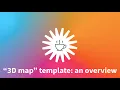 Flourish Tea Breaks 3D map template an overview