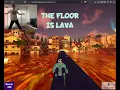 The Floor is Lava Body Movement Computer Vision Game