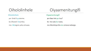 Oiyaamenitungifi Noihololinhele 