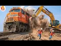 Download Lagu Biggest Train Collisions and Mistakes Caught On Camera - Best of Month #144