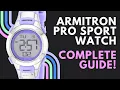 Armitron Pro Sport Watch User Guide Armitron Pro Sport Manual Instructions