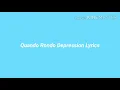 Quando Rondo Depression Lyrics