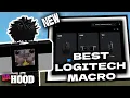 BEST Da Hood Logitech MACRO Settings 2025 Smooth FAST