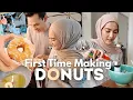 Download Lagu First Time Nad Buat Donut Sebab Suami Request!🥹🍩 JADI KE TAK??