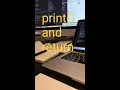 return vs print in Python What is the difference