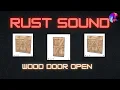 Rust - Wood Door Open