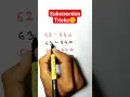 Subtraction Sorcery Quick Math Hacks YouTube Shorts