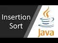Insertion Sort Sortieralgorithmen JAVA Tutorial Deutsch