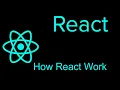 How react js work with visual DOM