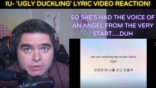 Download IU- 'Ugly Duckling' 미운오리  LYRIC VIDEO REACTION! MP3