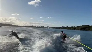Chris Hemsworth surfing