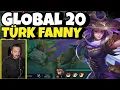 GLOBAL 20 TÜRK FANNY  !😱 Mobile Legends Fanny Nasıl Oynanır Fanny Öğretici Fann Gameplay