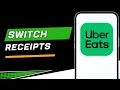 Uber Eats Receipts How to Switch Receipt Views Charges Breakdown