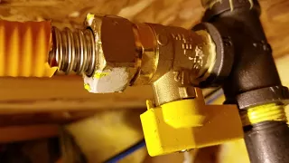 GAS FIREPLACE EASY INSTALL How To Run Your Gas Line 
