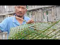 Download Lagu How to make bamboo basket for carrying agriculture products to storage..@Wangbapkonyak