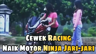 Download KUMPULAN CEWEK CANTIK NAIK MOTOR NINJA ninja jari jari Kekinian MP3
