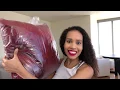 UNBOXING D V Kap Home Waterfalls Brick Pillow Feather and Down Throw Pillow Red Pillows