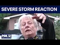 Chicagoland residents react to storms wreaking havoc house exploding